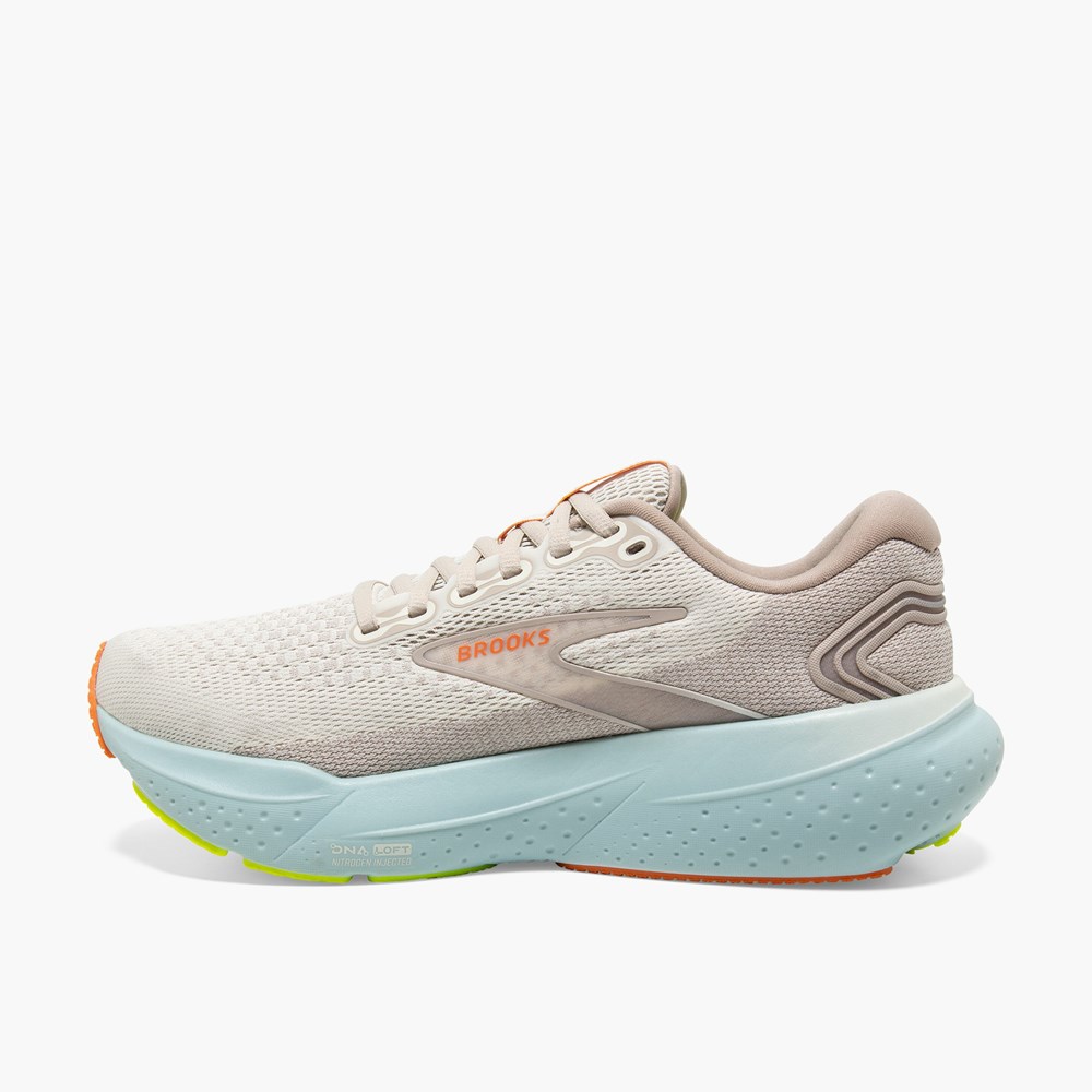 Chaussures Running Route Brooks Glycerin 21 Turquoise Clair Femme | PCA-2629393